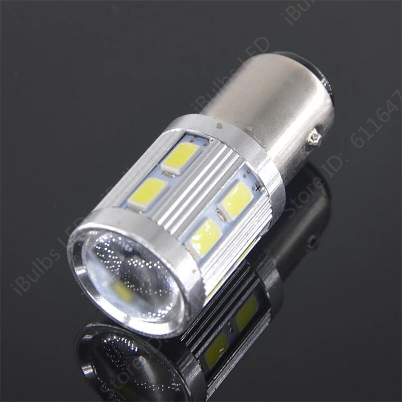 Комплект из 2 предметов, высокое качество P21W/5 Вт 1157 BAY15D 12 SMD 5730 задний фонарь 5630 фонарь стоп-сигнала лампочка указателя поворота Q5 Canbus OBC Error Free