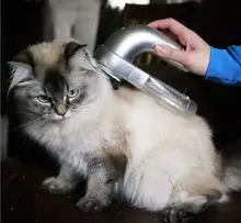Новое Прибытие Собака Кошка Щенок Pet Электрический Волос Меха Remover Пролить Grooming Щетка для волос Гребень Пылесос Триммер Машина