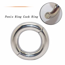 Heavy Duty Magnetic Stainless Steel Ball Scrotum Stretcher Metal Lasting Cock Ring For Men Delay Penis Ring Sex Toy Sex Shop stainless steel cock scrotum bondage weight rings heavy type testicle stretcher pendant penis ring sex toys for men cock ring