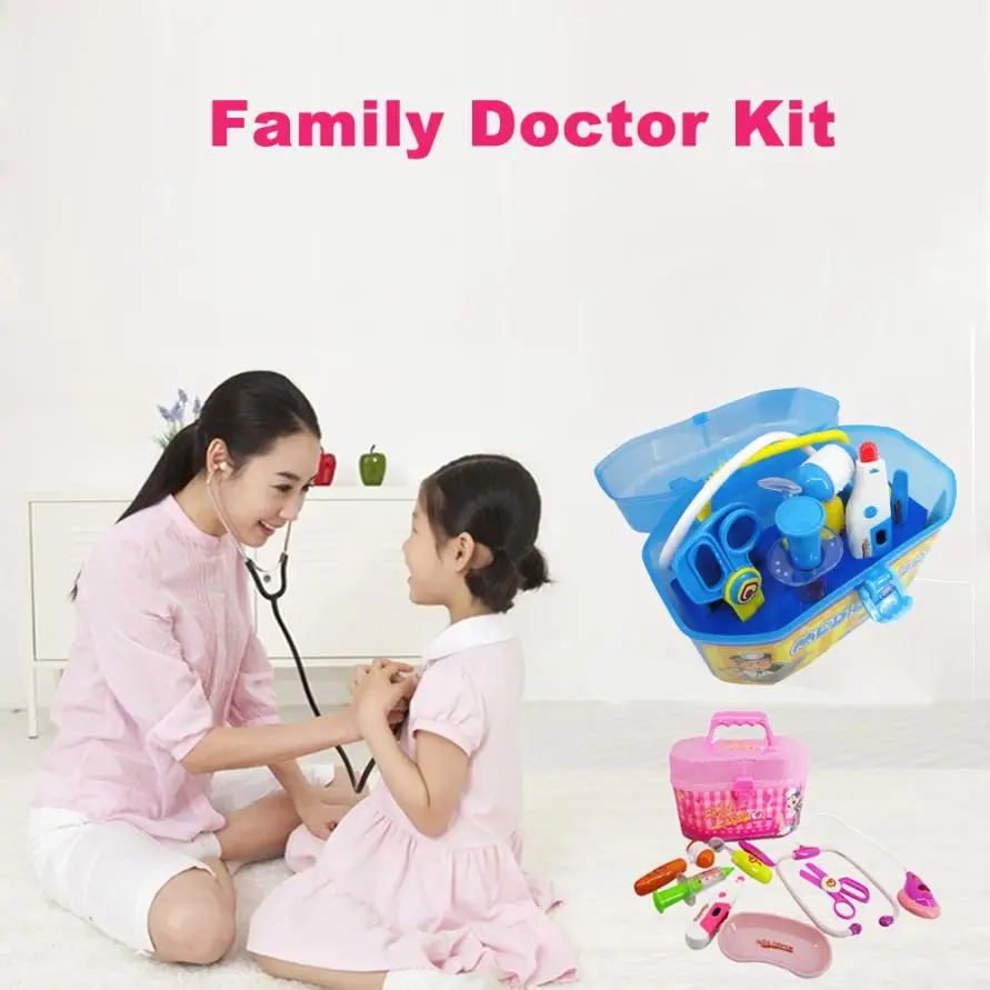 Good Quality Family Doctor Kit 12PC/ Set Pretend Play Toys Docter