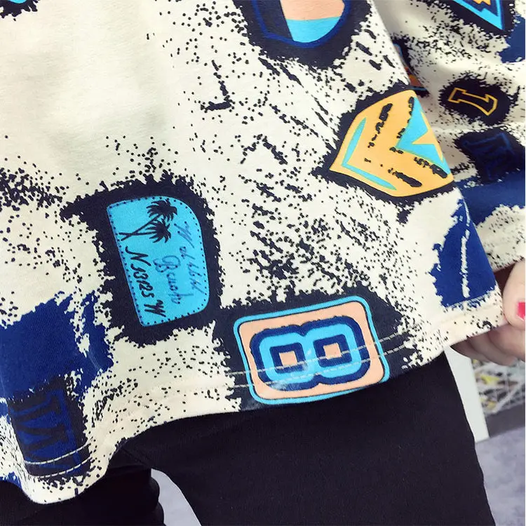 2019 New Arrival Tshirt Women Vintage Print T-shirt Femme Tshirts Autumn Long Sleeve Cotton Tops Tees Camisetas Mujer Moda (9)