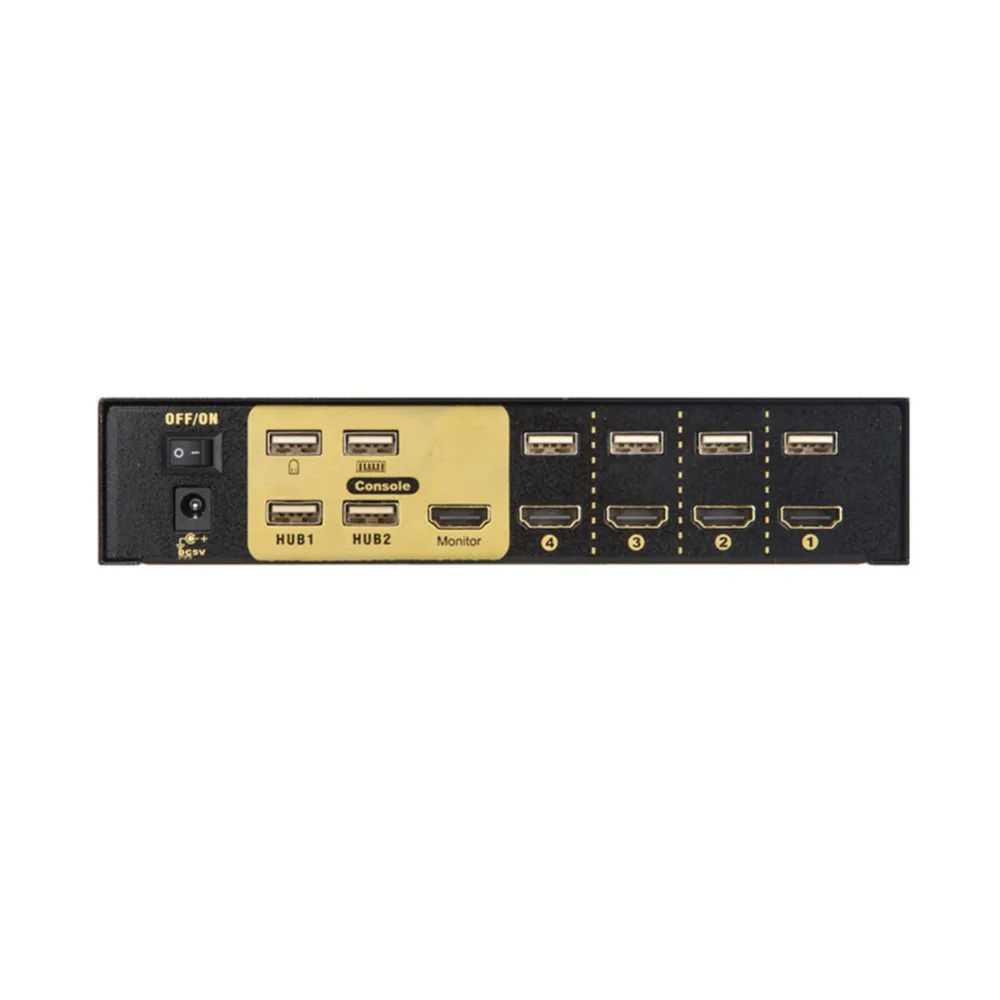 USB HDMI KVM переключатель концентратор мульти компьютер 4 порта в 1 автоматический