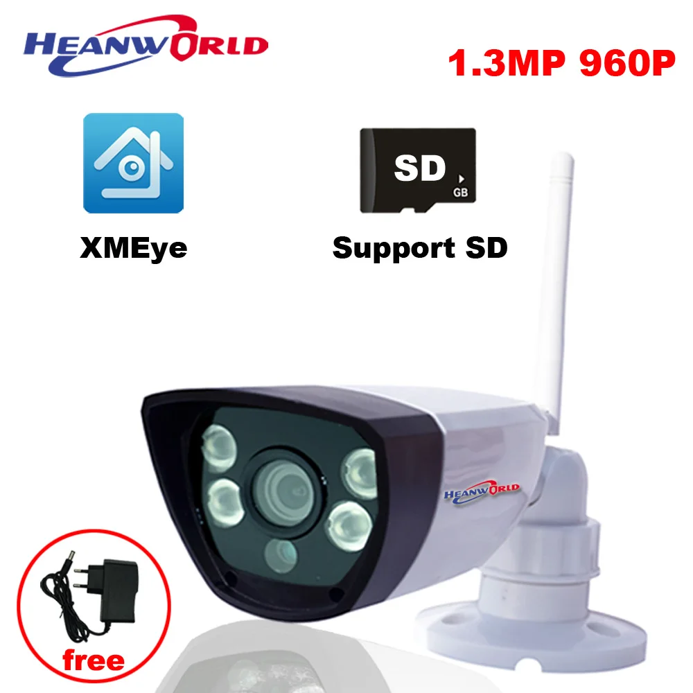 WiFi IP Camera 1.3MP Smart XMEye APP CCTV Camera Mini