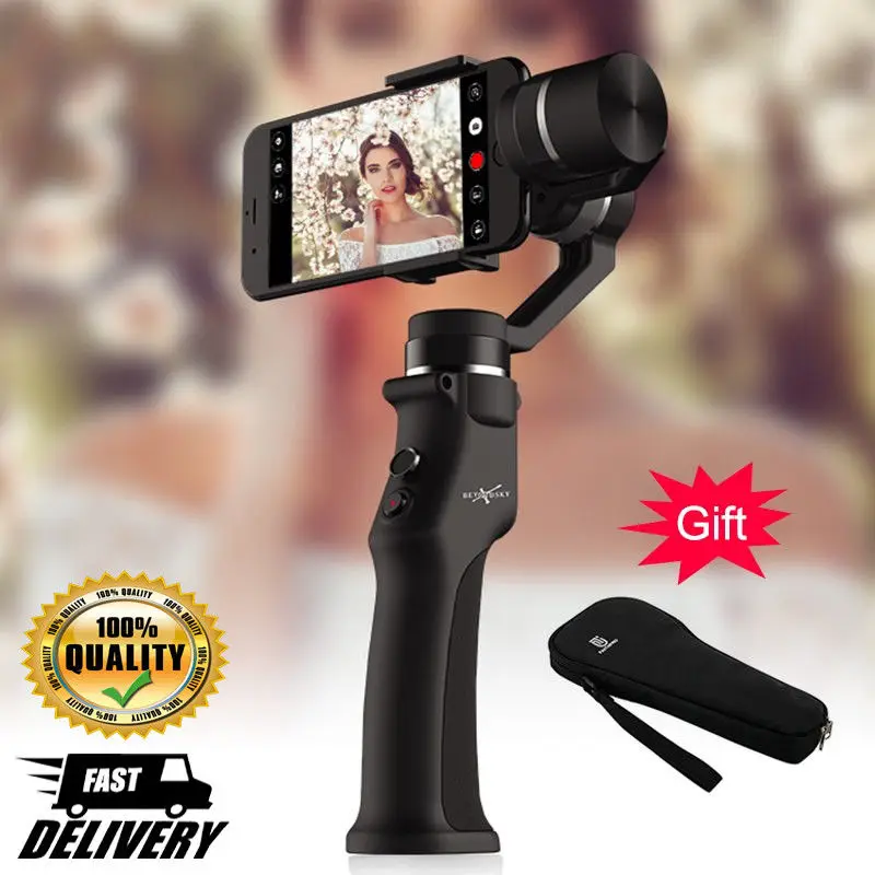 Новый EYEMIND карданный 3 осевой стабилизатор для смартфона экшн камеры GO Pro Камера