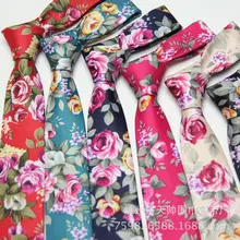 От производителя, корейские маленькие Suihua tide Мужские галстуки, 5 см, хлопок, для отдыха, универсальный узкий галстук