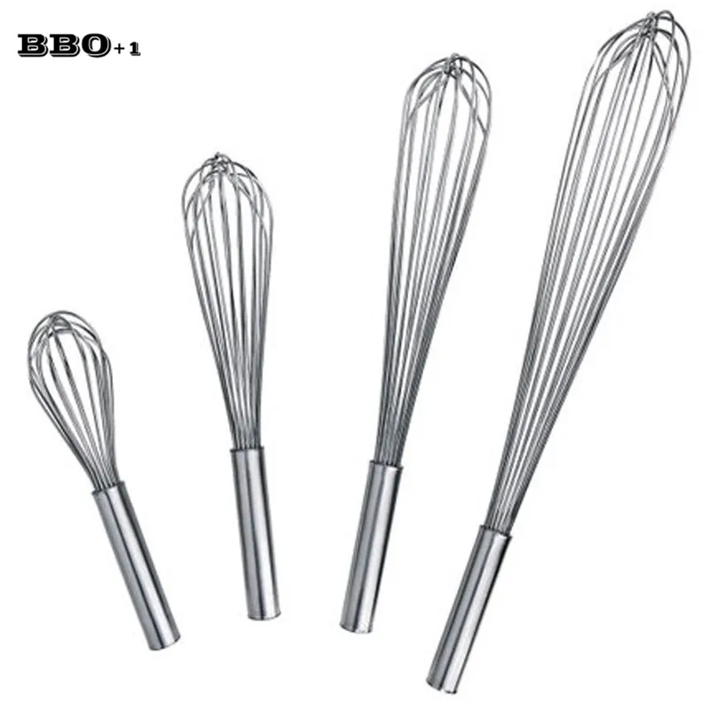 

10/14/18/22inch Manual Egg Beater Stainless steel Hand Whisk Mixer Milk Cream Butter Mix Tool Large Stirring Kitchen Utensils