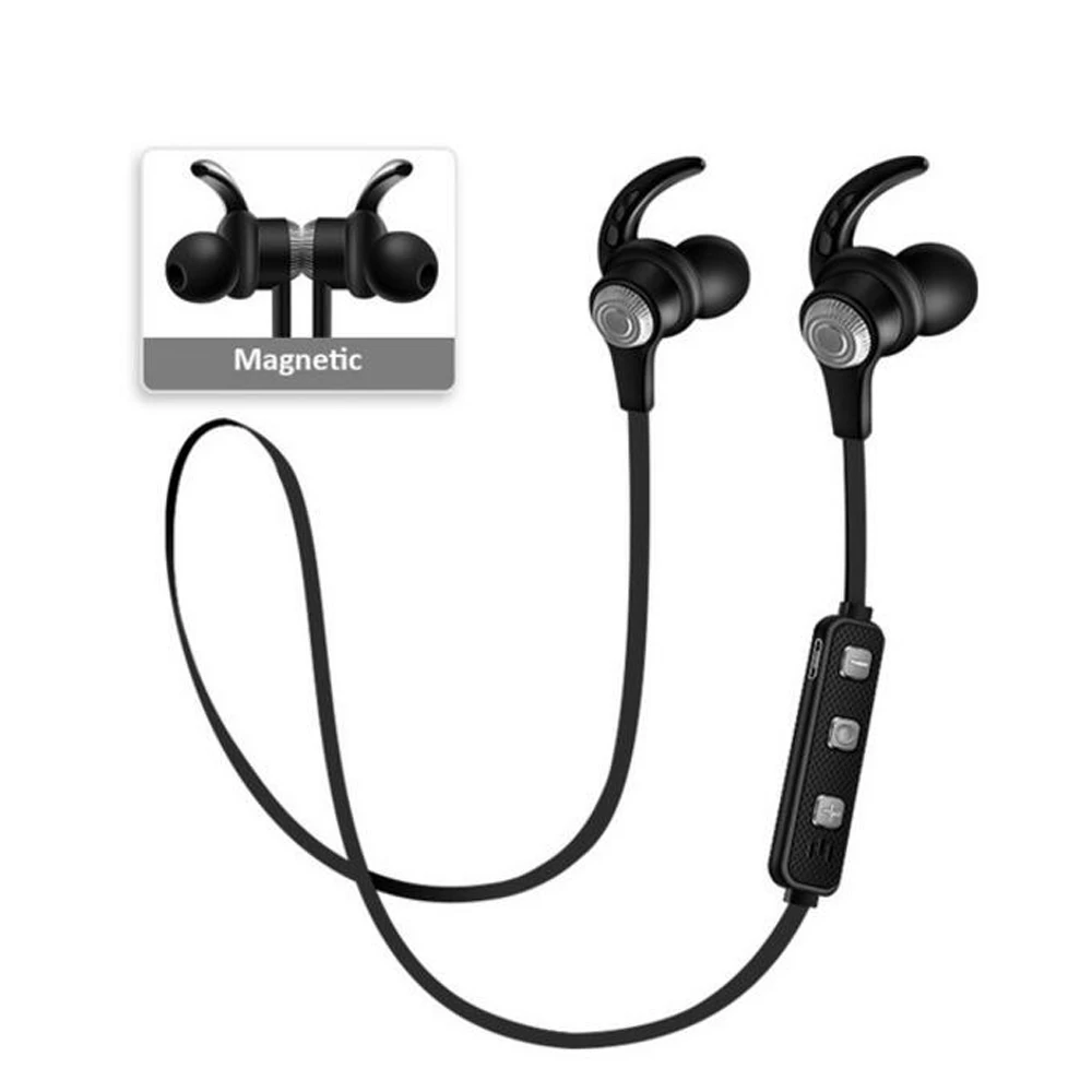 

Megnetic Bluetooth 4.2 Earphone with MIC Wireless Headset In Ear Stereo Earbuds for iPhone Samsung Huawei LG Andrews IOS