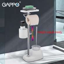 GAPPO, туалетная щетка, отдельно стоящая, аксессуары, белые, для ванной, держатели для унитаза, матовый, для ванной, держатели для туалетной щетки