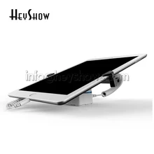 Ipad система безопасности для планшета планшет противоугонная система планшет охранная сигнализация с гибким коготь Зарядка для MI HUAWEI Apple