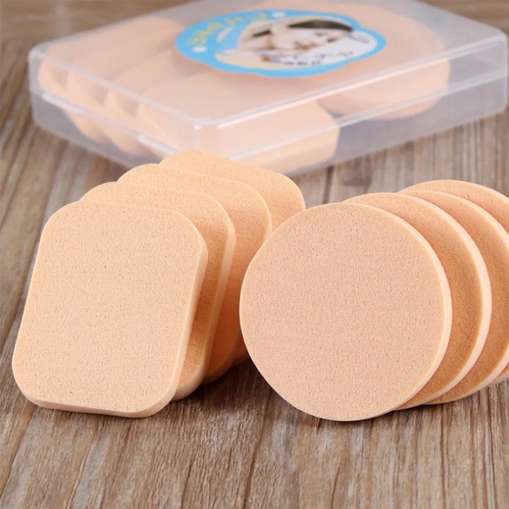 

1 Set/8 PCS New Women Beauty Foundation Makeup Cosmetic Facial Face Soft Sponge Powder Puff Beauty Tool Hot Sale