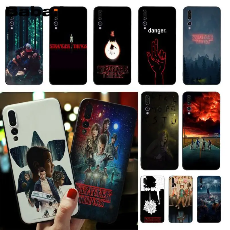 

Babaite should stay should Stranger Things Coque Shell Phone Case For Huawei P9 P10 P20 P20pro honor 9 10 V9 V10 Cellphones