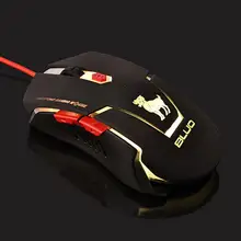 6D 2000DPI Wired Gaming Mouse Colorful LED Glare Optical Mouse Mice For Laptop Desktop Aries May30