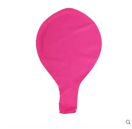 1 шт., большие, круглые, 36 дюймов, прозрачные латексные шары, для вечеринки, свадьбы, дня рождения, юбилея, вечерние, гелиевые, надувные шары - Цвет: Hot pink