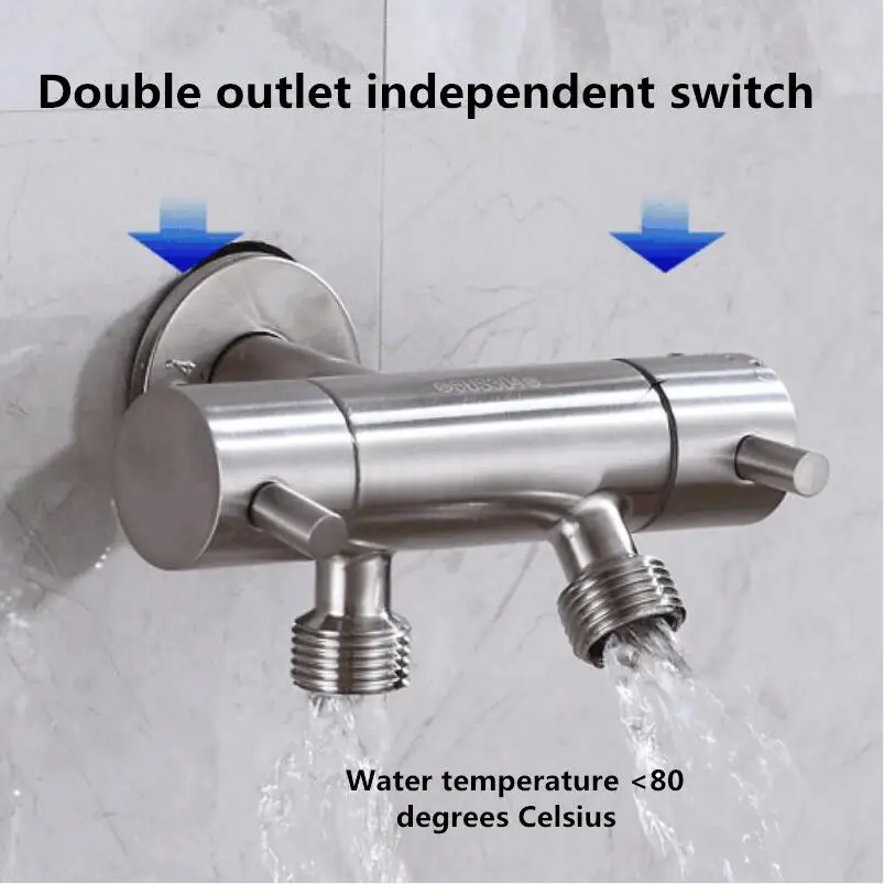 Color : Free, Size : Angle Valve no-branded Stainless Steel Faucet Triangle Valve G1/2 Thread Angle Valve Inlet Water Stop Valve Bathroom Washing Machine Faucet Bibcock Valve LCMUS Color : Free, Size : Angle Valve no-branded Stainless Steel Faucet Triangle Valve G1/2 Thread Angle Valve Inlet Water Stop Valve Bathroom Washing Machine Faucet Bibcock Valve LCMUS