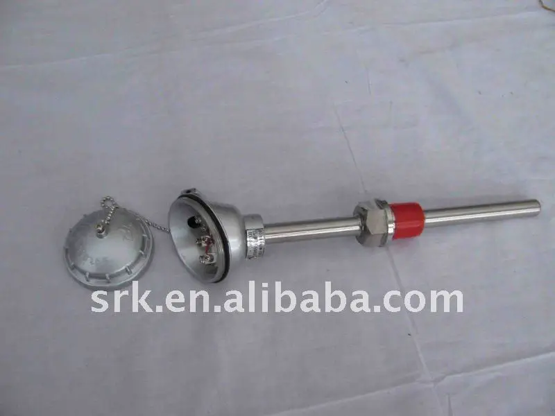 

Industrial Pt100 Sensor with Alllminum Protection Head, Diameter:6mm, Length:500mm fast delivery