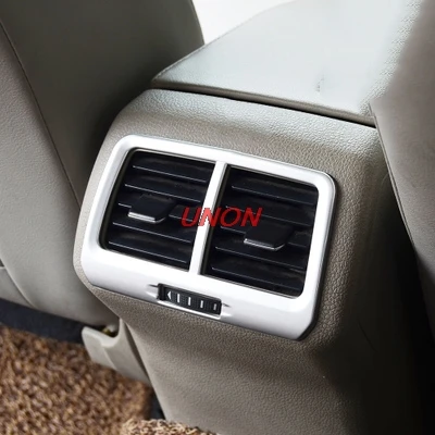 АБС-пластик хром для Volkswagen Golf 7 GOLF7 2013- подлокотник для заднего сиденья, устанавливаемое на вентиляционное отверстие в салоне автомобиля украшение стразами коробка Авто аксессуары для укладки волос