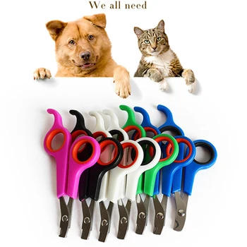 

New Cat Nail Clipper Animal Paw Nail Scissors Pet Toe Claw Cutter for Puppy Dog Cat Rabbit Pet care Grooming Tool Random Color