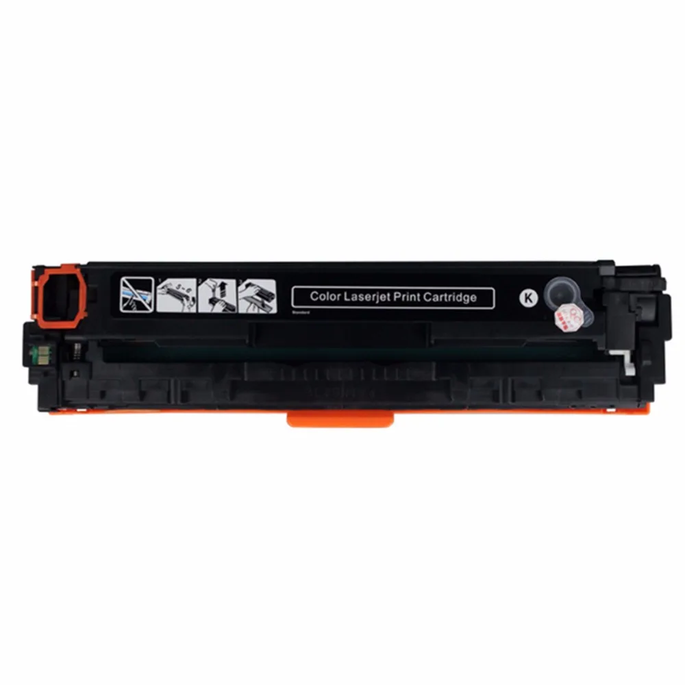 Цветной тонер-картридж CE530A 530A сменный картридж для LaserJet CP2020 CP2024 CP2025 CP2026 CP2027 CM2320MFP