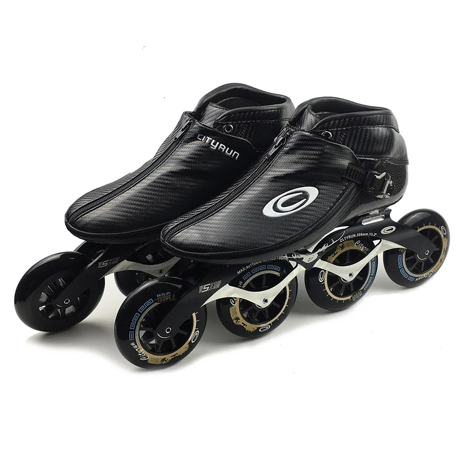 Japy Cityrun Speed Inline Skates Carbon Fiber Professional Competition