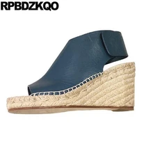 Espadrilles Open Toe Slingback Wedge