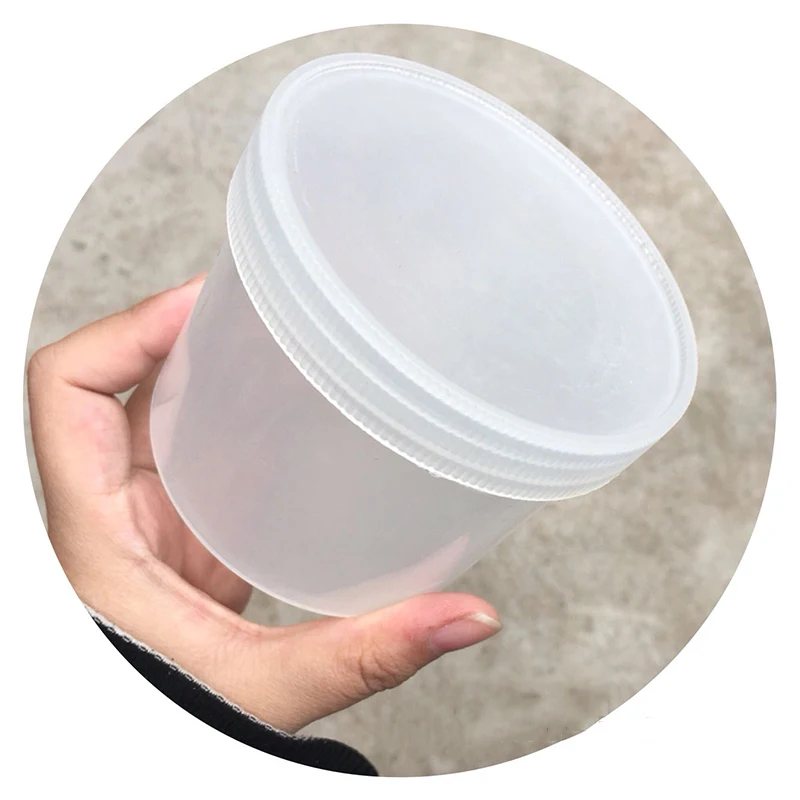 Caixa de Brinquedos Caixa de Armazenamento de Plástico Transparente para Fofo Macaco Feliz Lote 100 ml 250 Recipientes Slime Faça Você Mesmo Limpar Lodo 20 Pçs - 7 250 ml Recipientes Caixa de Brinquedos Slime