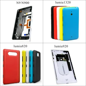 

Best quality Rear cover for Nokia N9 920 back battery door housing for Microsoft Lumia 1320 820 back cover Case