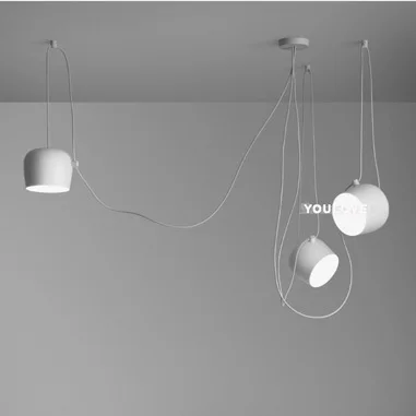 

Free shipping modern drum pendant lights bedroom dining room coffee bar pendant lamps restaurant bar parlour foyer drop light