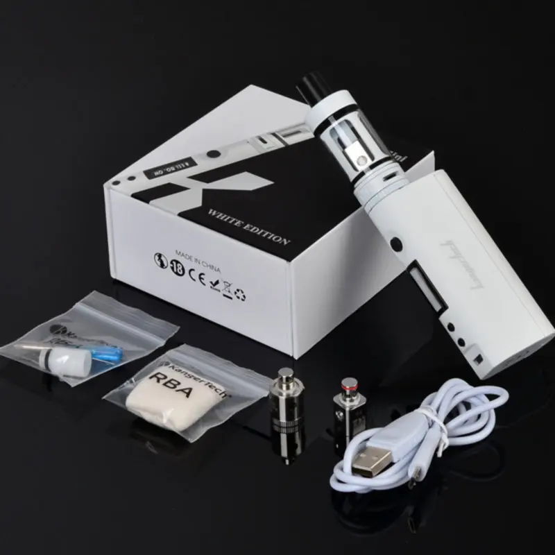 

Original kangertech Subox Mini Starter kit 50W 0.3ohm Subtank Mini Atomizer vaper electronic cigarette vaporizer