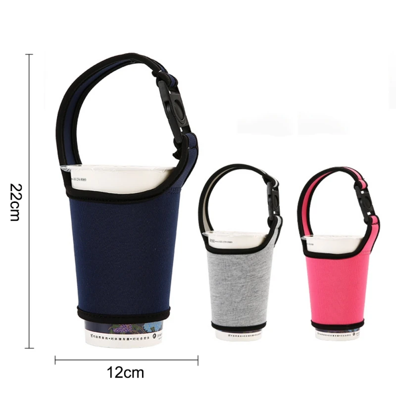 Cup Sleeve Carrying Pouch Bag Neoprene Water Bottle Case Holder Carrier
