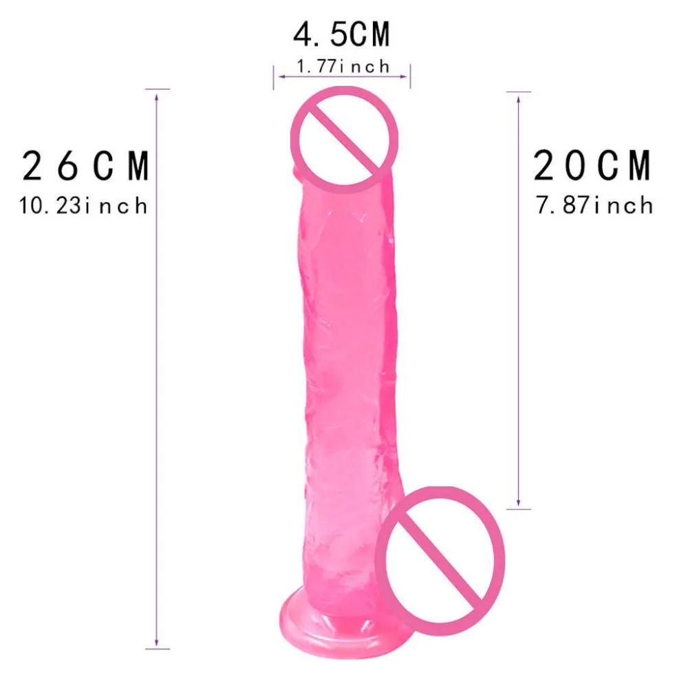 Медицинский фаллоимитатор с присоской для мастурбации Вагина g точка массажный