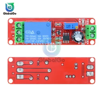 

10pcs/Lot NE555 12V Time Delay Relay Time Relay Shield Timing Relay Timer Control Switch Car Relays Pulse Generation Duty Cycle