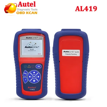 

Car Diagnostic Scan Tool Autel AutoLink AL419 OBD II & CAN Code Reader AL-419 Free Online Update with Troubleshooter code tips