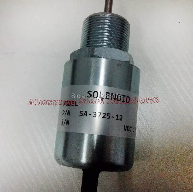 Новый Стоп соленоид SA 3725 12/30A87 00040 для мини лопаты Mitsubishi L2E 61GS двигатель|solenoid