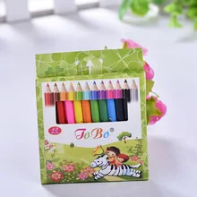 Высококачественные канцелярские цветные карандаши, 12 цветов, офисные школьные товары для рукоделия, цветные карандаши для рисования, подарок ребенку, нетоксичный