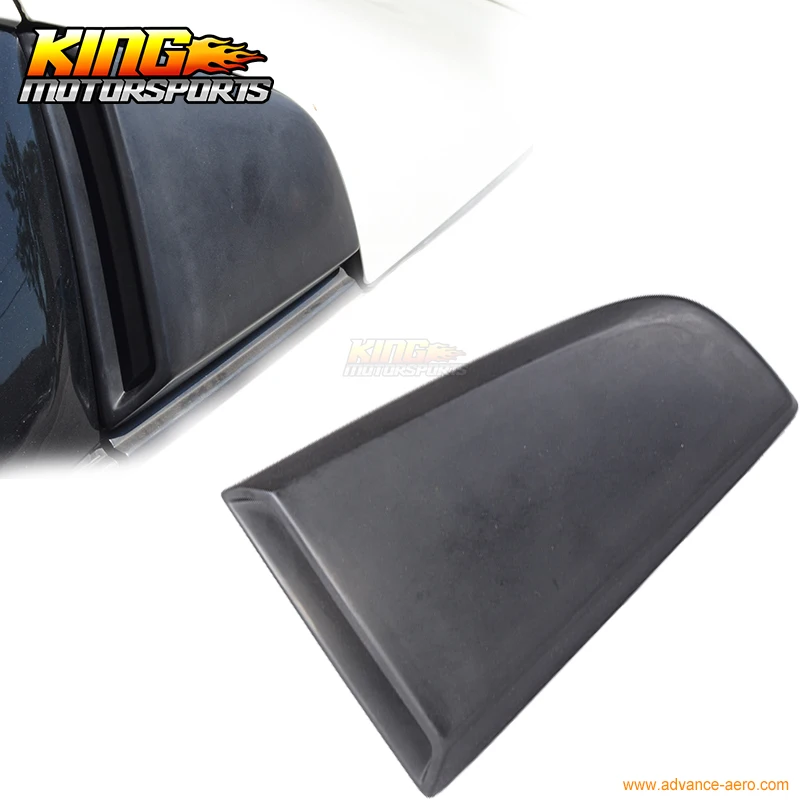 Для 03-08 Nissan 350Z Window Scoop Жалюзи Охватывает Ксеноновые Стиль Полиуретана 2 Шт. США Отечественные Горячей продавать