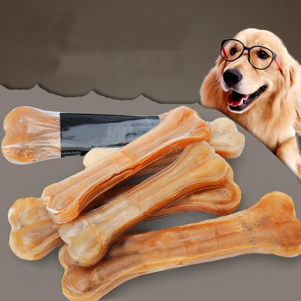 В Форме Кости Собака жевает чистящие палочки Прорезыватели для зубов собаки кости чище для еды лакомства товары для щенков игрушки высокого качества товары для домашних животных