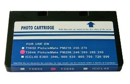 

1Pcs Ink cartridge for Epson T5846 For Epson Stylus PM200 PM280 PM240 PM290 Printer