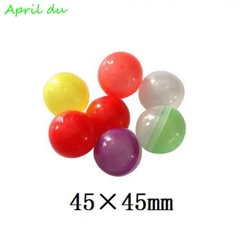 

100pcs April Du Brand 45mmx45mm empty capsule shell Kids toy