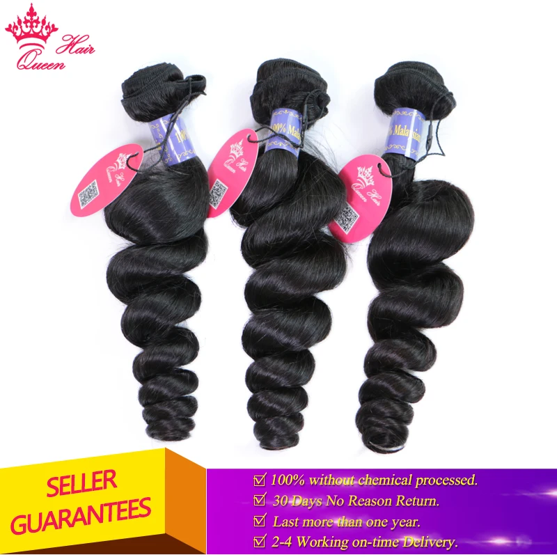 Queen Hair официального магазина Carter's малазийские волнистые пряди сделка 100%