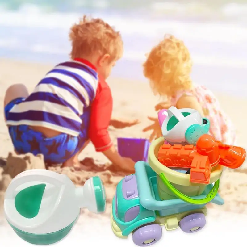 9 шт. детские пластиковые воды Забавный милый мультфильм классические детские игрушки для песка игрушки для душа младенческой ванной пляжные игрушки