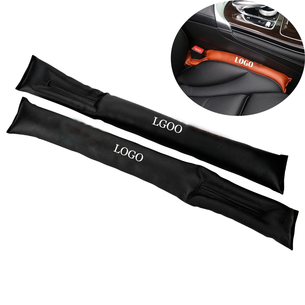 

2X Car Seat Gap Filler Stopper Car Leak Proof Pad For AMG Mercedes W212 W211 Audi Sline A3 A6 C6 BMW E46 E53 X5 E39 M Perforance