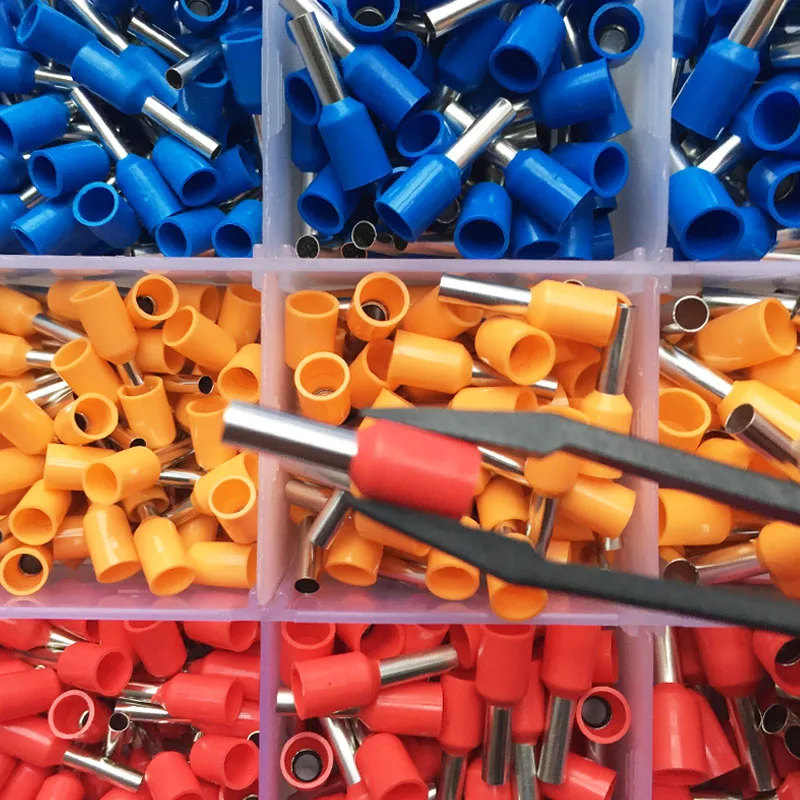 2017 New 999 pcs 22 12awg Copper Electrical Wire Connector Crimp