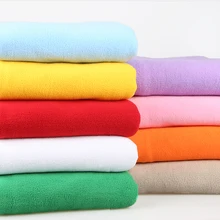 Новое поступление, 15 цветов, 100 полиэстер, флисовая ткань для пэтчворк, ручная работа, сделай сам, шитье, мягкая ткань, ткань для кукол D30