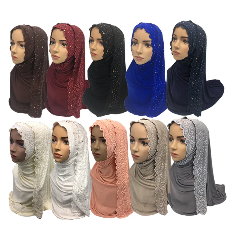Islamic Ladies Head Scarf Headwear Muslim Hijab Inner Cap Wrap Shawl