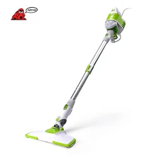 PUPPYOO Low Noise Home Rod Vacuum Cleaner Handheld Dust Collector Household Aspirator White&Green Color WP521