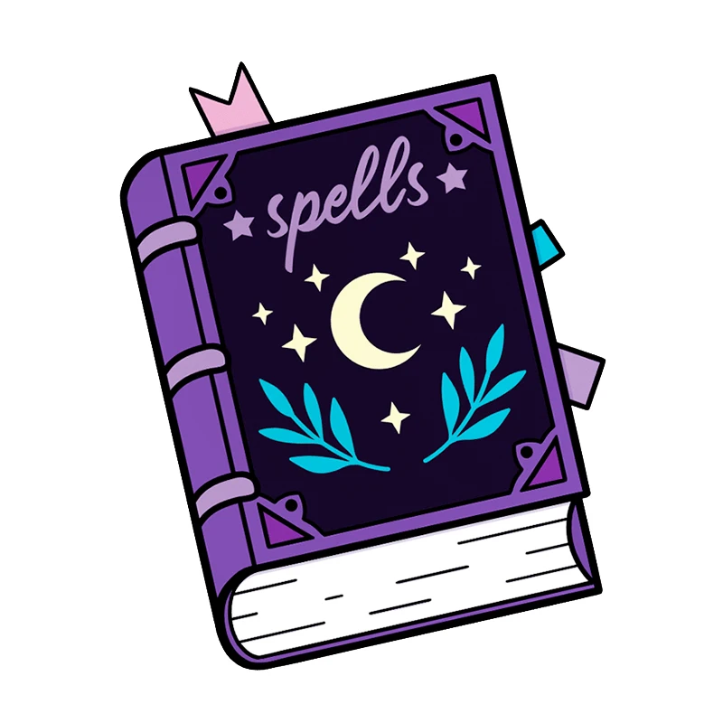 

spellbook Pin