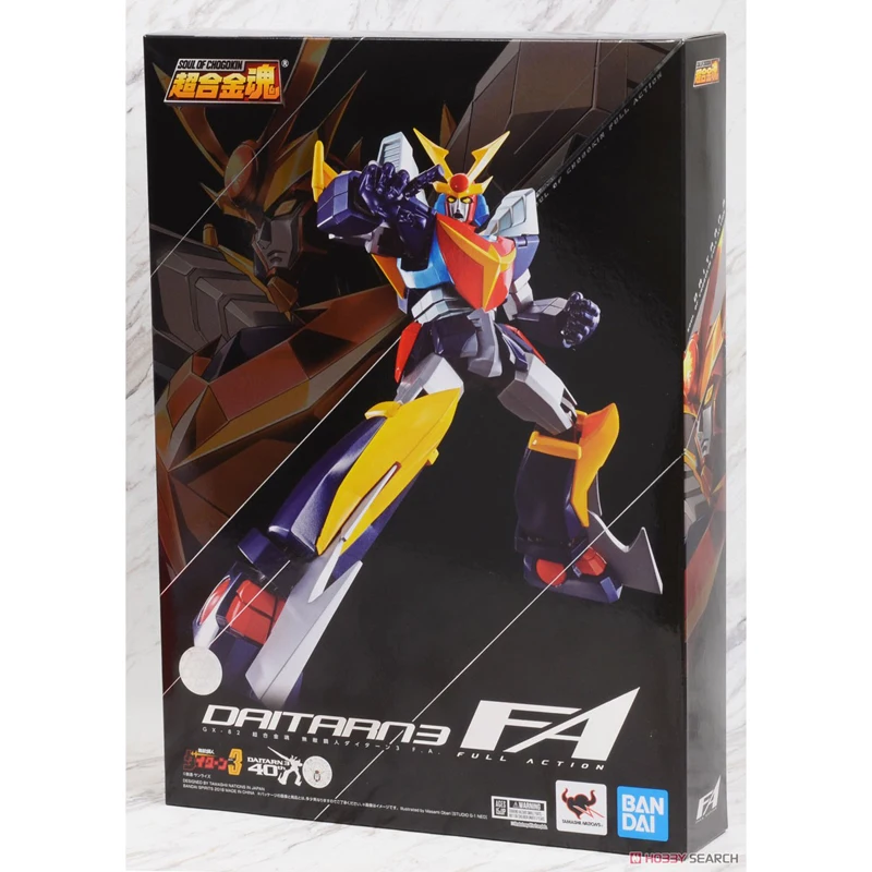 BANDAI 1/100 GX 82 FA противоударный стальной человек Daitarn 3 GUNDAM Таблица без рисунка Редкие