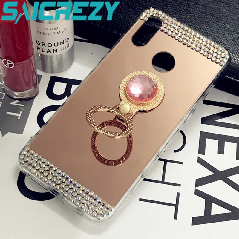 

For Xiaomi Mi A2 9 8 lite A1 max 2 3 6A Redmi Note 7 5 6 Pro case Mirror Case holder phone Cover 4A Redmi 5 plus 5A Note 4X 4