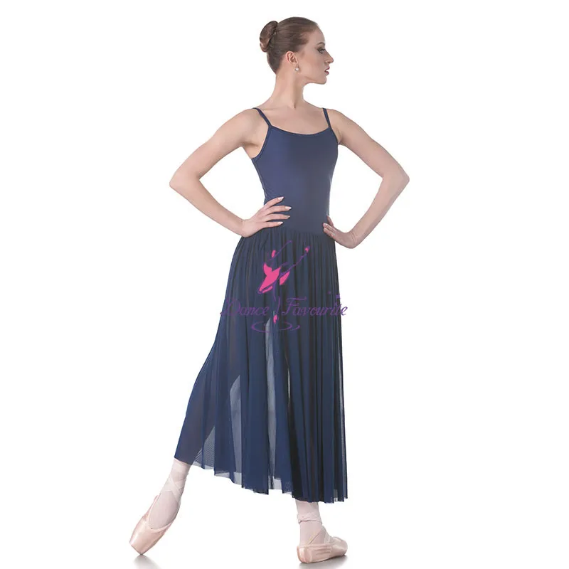 

Dance Favourite New Lyrical Dance Costumes Mesh Long Skirt ballet dress, stage performance dance costumes ballet skirt