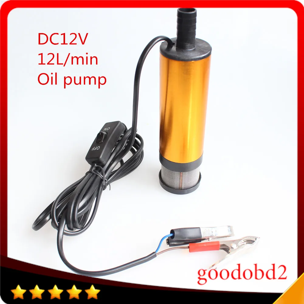 Bomba de Óleo Bomba de Transferência de Água Min com on Electri Mini Diesel Fuel Car Camping Pesca Submersível 12l - Off Veículo Dc12v 8 Bomba de óleo electri DC12V MINI Diesel